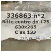 Picture of <div>Stainless Steel Marine Bollard INOX 316L 630 x 265 mm - Durable Docking Cleat for Secure Mooring</div>