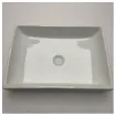 Picture of AET Italia Ceramic Rectangular Marine Washbasin 50cm White Glaze for Wet Areas