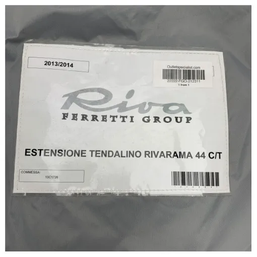 Picture of Riva Rivamare 44 bimini suncover extension canvas - 212311