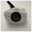 Picture of RM69 witte 3-weg toiletklep voor gesloten - tank - overboord - 804