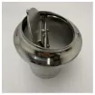 Picture of Vetus Stainless Transom Exhaust Connection TRC90SV - 90 mm