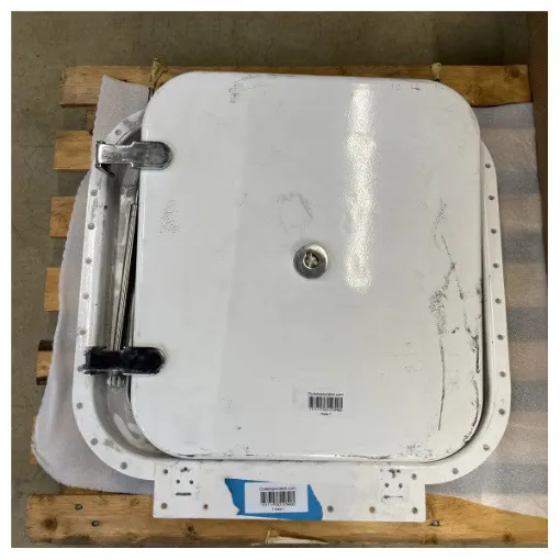 Picture of 2nd choice Stainless steel NEMO watertight access hatch with lock 490 x 430 LN A30 FD - 379480