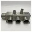 Picture of <p>Marine Stainless Steel Cooling Water Distribution Manifold for Engine Room - Corrosion Resistant with Four Outlets</p>