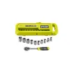Picture of RYOBI 10 Socket Set - 90 Tooth Wrench - RHRS11PC