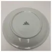 Picture of CRN Durable Marine Porcelain Dinner Plate with Chrome Rim - 24 cm, Waterproof and Dishwasher Safe
