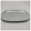 Picture of <div>Oval Ceramic Tray 35 cm with Chrome Finish and CRN Logo – Durable Marine Serving Tray for Boats and Yachts</div>