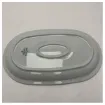 Picture of <div>Oval Ceramic Tray 35 cm with Chrome Finish and CRN Logo – Durable Marine Serving Tray for Boats and Yachts</div>