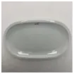 Picture of <div>Oval Ceramic Tray 35 cm with Chrome Finish and CRN Logo – Durable Marine Serving Tray for Boats and Yachts</div>
