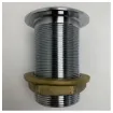Picture of 2 Inch Chrome Plated Brass Marine Drain Fitting - Durable Corrosion Resistant Sea Water Drain