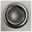 Picture of 2 Inch Chrome Plated Brass Marine Drain Fitting - Durable Corrosion Resistant Sea Water Drain