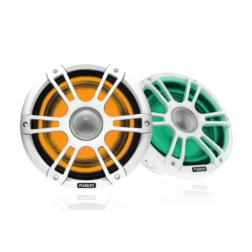 Picture of Signature Series 3 Sport Round Speakers - 230w/280/330w - White with LED - Fusion