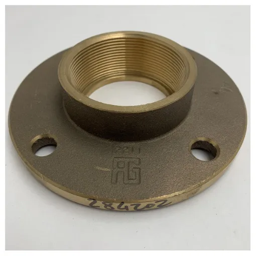 Picture of <div>Guidi Bronze Marine Flange DN65 2 1/2 Inch Female Threaded PN6 - Corrosion Resistant Pipeline Connector</div>