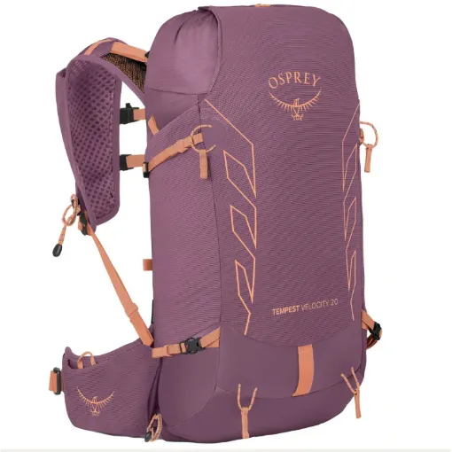 Picture of Osprey Tempest Velocity 30 Lightweight Technical Hiking Backpack - Pashmina/Melon - Wm/L