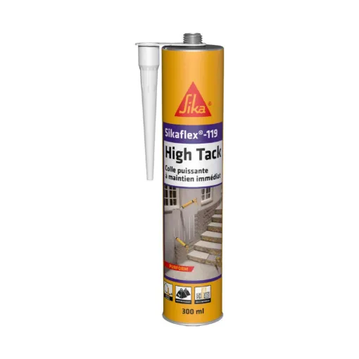 Picture of Quick Setting Adhesive Sealant - SIKA Sikaflex-119 High Tack - White - 300ml