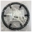 Picture of Allpa Black Leather Steering Wheel for Marine Boats - Durable Stainless Steel Spokes, Weather Resistant - NL7360/01