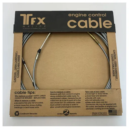 Picture of Teleflex Marine Engine Control Cable F27110 – Durable, Corrosion-Resistant Motor Control Replacement Cable