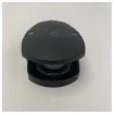 Picture of Allpa black front mounted navigation light white 12V - 150763