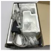 Picture of Gessi Rettangolo XL Black Basin Mixer Tap Spares 26107.299 with Stainless Steel Flexible Hoses