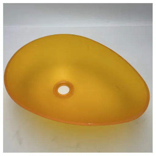 Picture of <p>Marine Orange Oval high quality Washbasin - ORANGE/047</p>