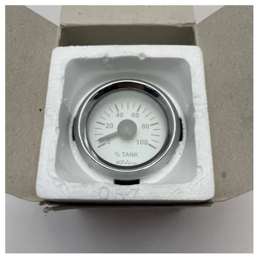 Picture of <div>Riva Naphtha Marine Fuel Level Indicator 12V - 52mm Compatible with VDO Sensors - VSG20325/YRC</div>