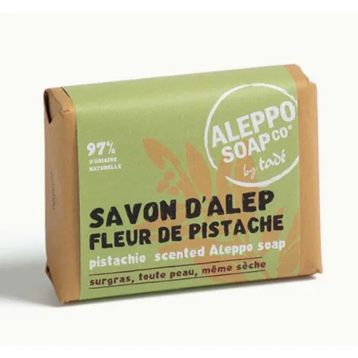 Picture of Aleppo Soap 100g Body and Face Pistachio Flower Tade