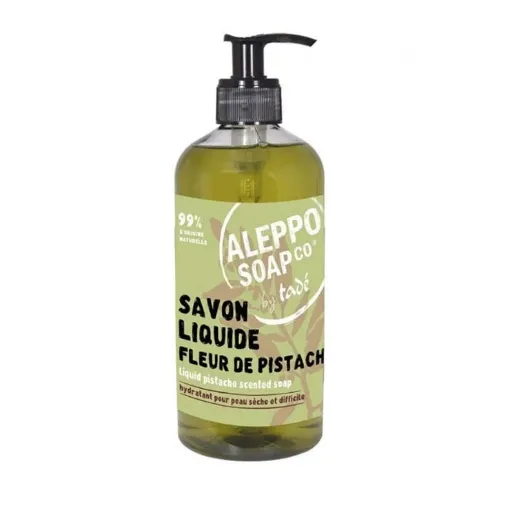 Picture of Alep Liquid Soap 500ml Body and Hair Pistachio Flower Tade