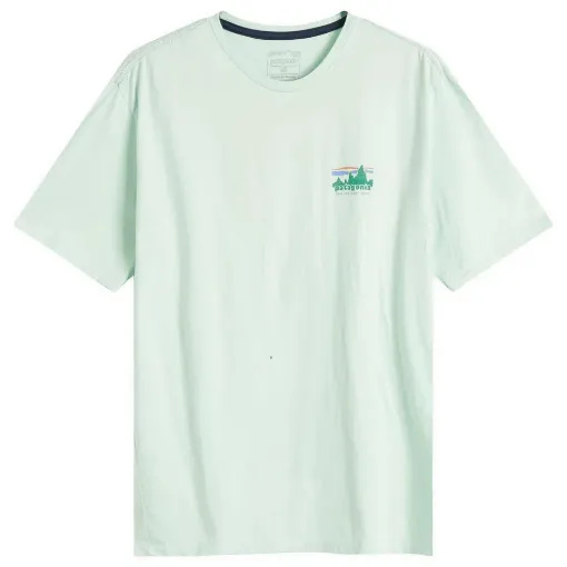 Picture of Men's '73 Skyline Organic T-shirt Rinsed Green Patagonia