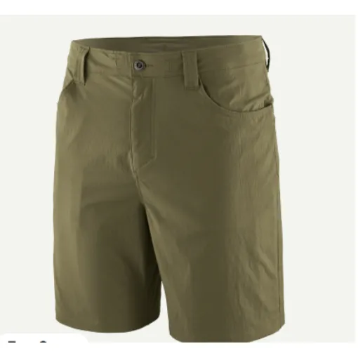 Picture of Patagonia M's Quandary Shorts - 10 In. Tent Green Men's Hiking Shorts