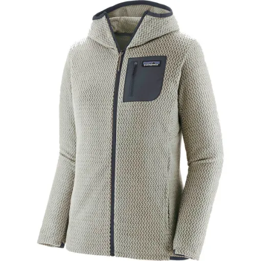 Picture of Patagonia Women's R1 Air Full-Zip Hoody Wool White