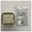 Picture of <p>Marine Grade Power Wall Socket with Four Double Outlets - Weatherproof & Durable</p>