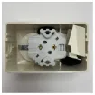 Picture of <p>High-Quality Dual Schuko Wall Socket for Marine Use - Waterproof and Durable Electrical Outlet</p>