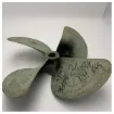 Picture of USED France Helices 21x24 inch RH45 Stainless Steel Right-Hand Marine Propeller for Boats and Engines